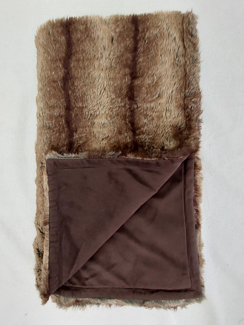 MICHAEL KORS HOME Faux Fur Luxury Throw Blanket NWOT